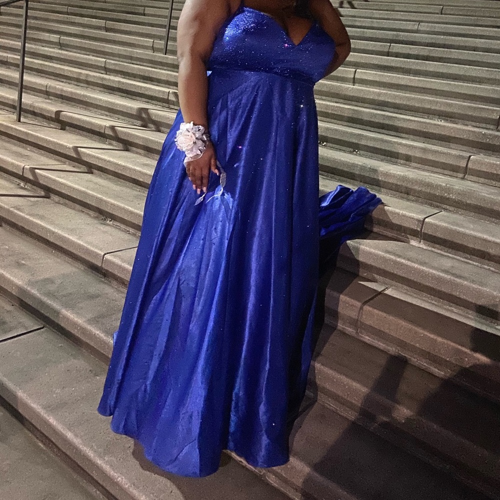 Gorgeous Royal Blue Gown